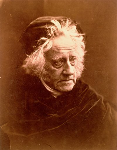 Sir John Frederick William Herschel, 1867 alkotó: Julia Margaret Cameron