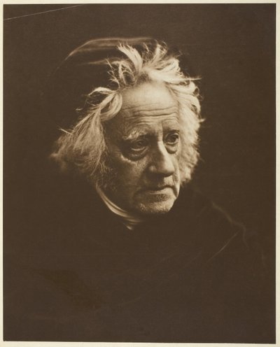 Sir John Herschel, 1867, nyomtatva 1875. alkotó: Julia Margaret Cameron