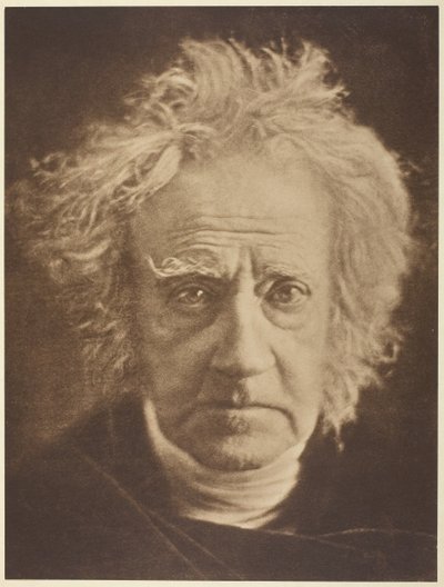 Sir John Herschel, 1867, nyomtatva 1875. alkotó: Julia Margaret Cameron