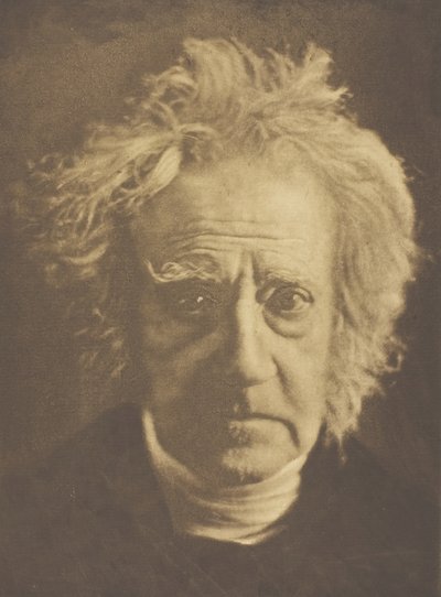 Sir John Herschel, 1867, nyomtatott c. 1893. alkotó: Julia Margaret Cameron