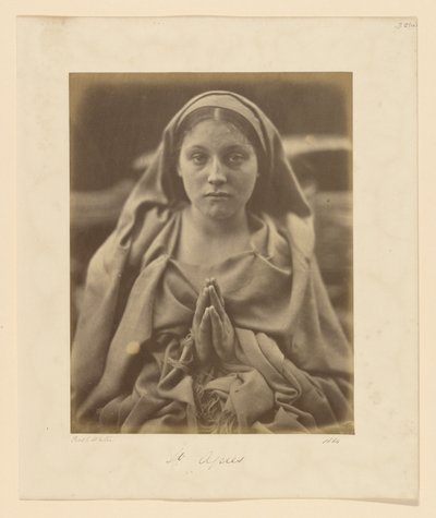Szent Ágnes alkotó: Julia Margaret Cameron