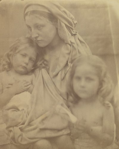 A töprengő Madonna, 1864. alkotó: Julia Margaret Cameron