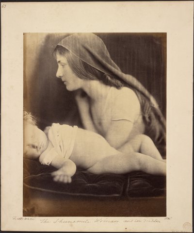 A sunémi asszony és halott fia alkotó: Julia Margaret Cameron