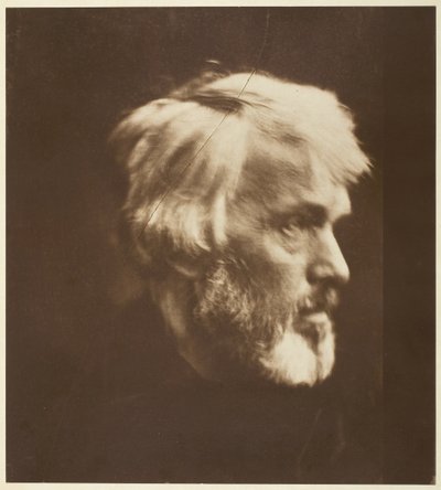 Thomas Carlyle, 1867, nyomtatva 1875. alkotó: Julia Margaret Cameron
