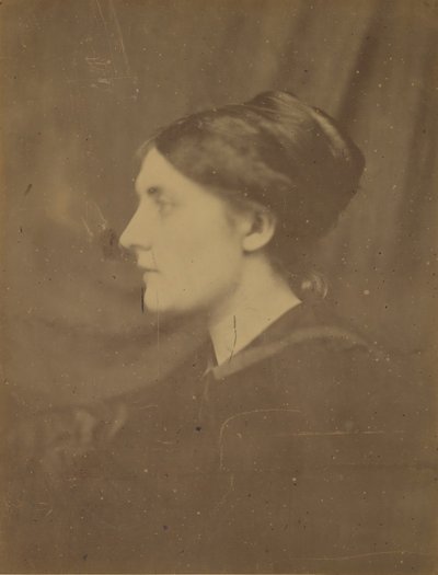[Azonosítatlan nő a profilban], 1866-68. alkotó: Julia Margaret Cameron
