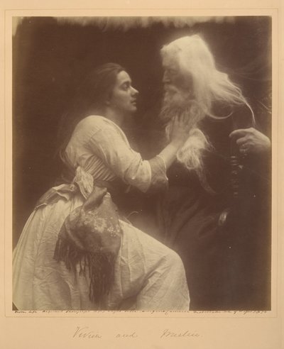 Vivien és Merlin alkotó: Julia Margaret Cameron