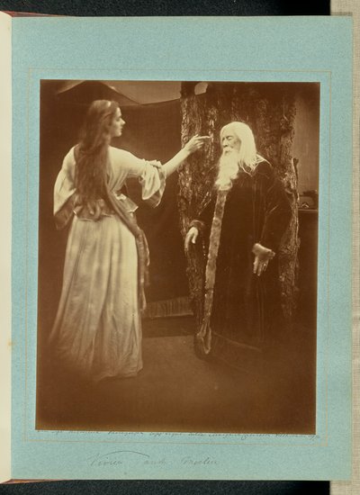 Vivien és Merlin alkotó: Julia Margaret Cameron