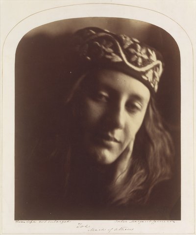 Zoe, athéni szolgálólány alkotó: Julia Margaret Cameron