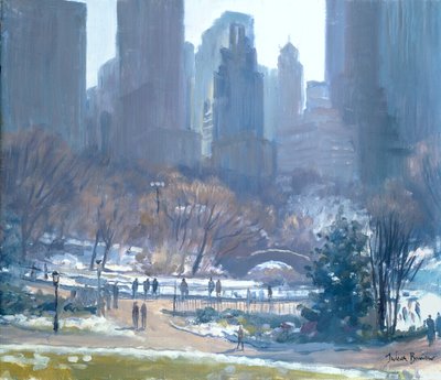 Tél a New York-i Central Parkban, 1997 alkotó: Julian Barrow