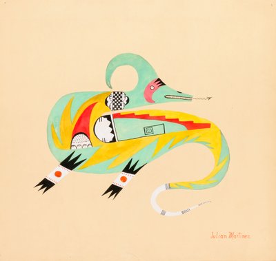 Avanyu, kb. 1923. alkotó: Julian Martinez