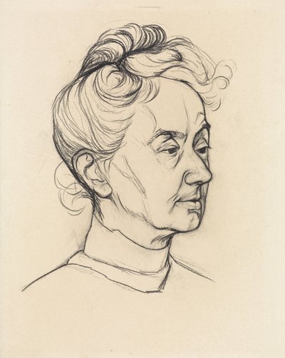 Corry Pabst asszony portréja alkotó: Julie de Graag