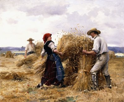 Széna rakás, alkotó: Julien Dupre