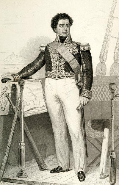 Guy-Victor Duperré, 1804, 1839. alkotó: Julien Leopold Boilly