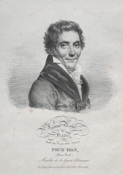 Pierre Paul Prudhon alkotó: Julien Leopold Boilly