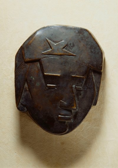 Tinédzser arca; Egy tizenéves lány arca, 1928-1929 körül alkotó: Julio Gonzalez