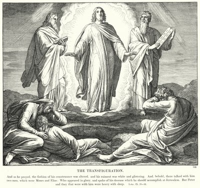 Az átváltozás (metszet) alkotó: Julius (after) Schnorr von Carolsfeld