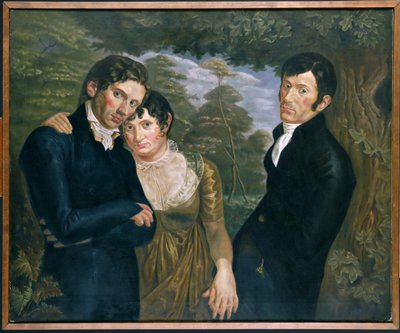 A We Three másolata, Philipp Otto Runge alkotó: Julius August Friedrich Theodor von Ehren