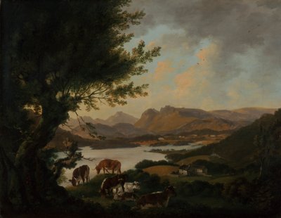 Windermere-tó alkotó: Julius Caesar Ibbetson