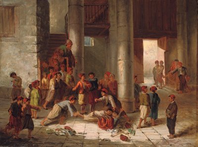 Gazdagság az iskolaudvaron alkotó: Julius Joseph Gaspard Starck