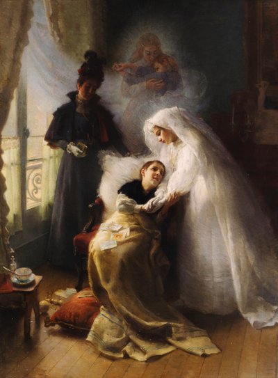 A látogatás, alkotó: Julius Leblanc Stewart