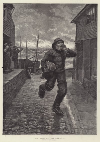 All Hands Man The Life-Boat! alkotó: Julius Mandes Price