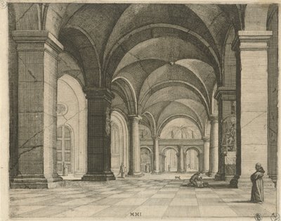 Templombelső Perspektívák (sorozat címe) alkotó: Julius Milheuser