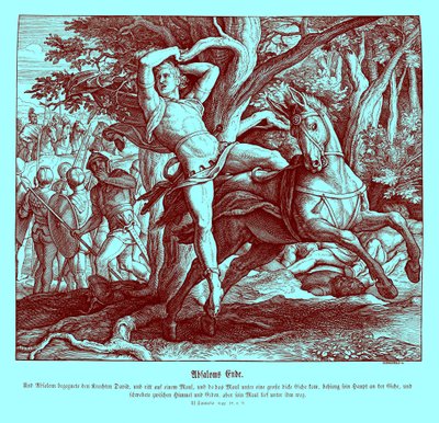 Absolon halála, 2Sámuel alkotó: Julius Schnorr von Carolsfeld