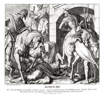 Jezabel halála, 2 király alkotó: Julius Schnorr von Carolsfeld