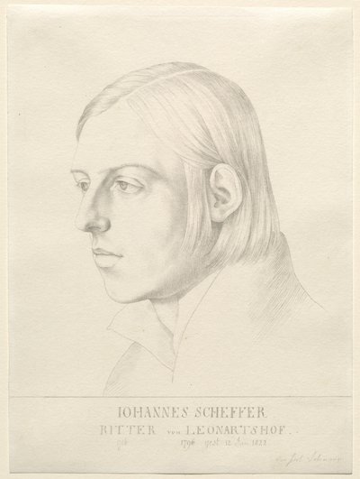Johann evangélista Scheffer von Leonhardshoff alkotó: Julius Schnorr von Carolsfeld