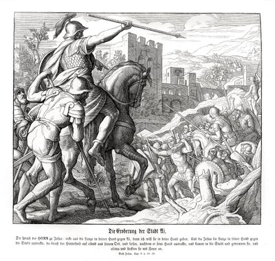 Józsué elfoglalja Ai városát, Józsuét alkotó: Julius Schnorr von Carolsfeld