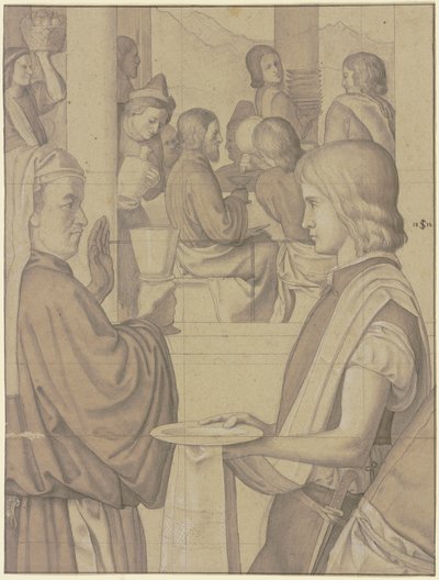 Kánai menyegző alkotó: Julius Schnorr von Carolsfeld
