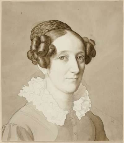 Egy nő portréja alkotó: Julius Schnorr von Carolsfeld