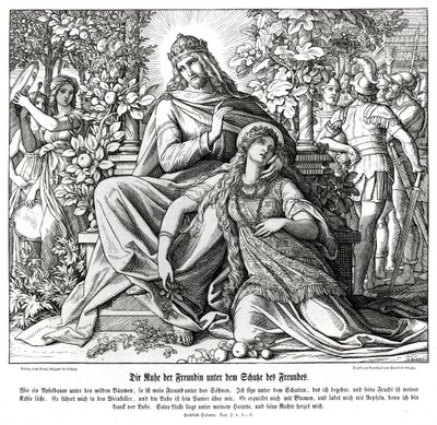 Salamon éneke alkotó: Julius Schnorr von Carolsfeld