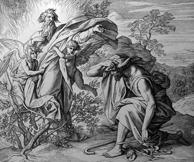 Az égő bokor alkotó: Julius Schnorr von Carolsfeld