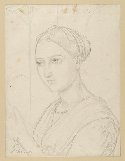Vittoria Caldoni alkotó: Julius Schnorr von Carolsfeld
