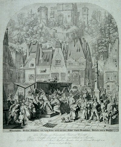 Ritter Curt Brautfahrtja alkotó: Julius Thaeter