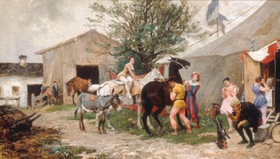 A cirkusz alkotó: Julius von Blaas