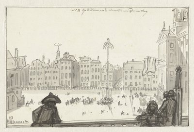 Az alkotmányalapítás ünnepe 1798. május 19-én alkotó: Jurriaan Andriessen
