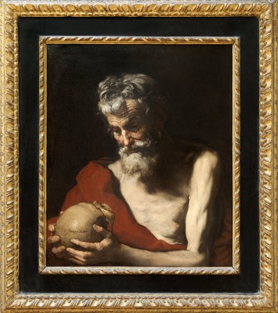 Szent Jeromos (olaj, vászon) alkotó: Jusepe de Ribera
