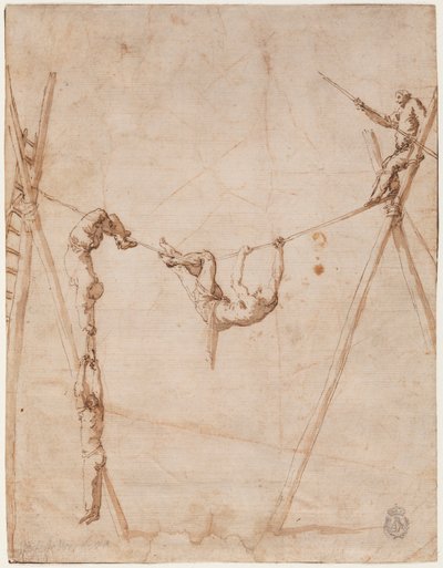 Akrobaták a kötélen. alkotó: Jusepe de Ribera