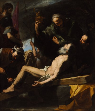 Szent András vértanúsága alkotó: Jusepe de Ribera