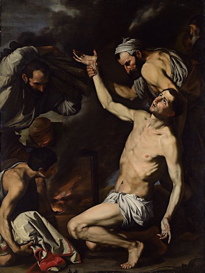 Szent Lőrinc mártíromsága alkotó: Jusepe de Ribera