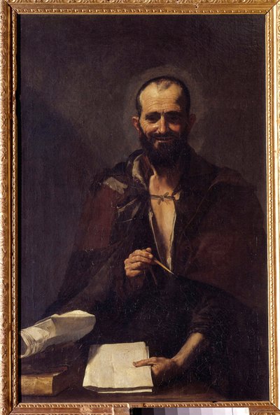 Arkhimédész ábrázolása (kb. ie 287-212) Jusepe de Ribera dit Lo Spagnoletto festménye (kb. 1590-1652) 17. század V. 125x81 cm Madrid, Prado Múzeum alkotó: Jusepe de Ribera