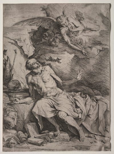 Szent Jeromos. alkotó: Jusepe de Ribera