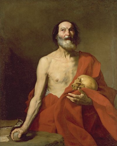 Szent Jeromos, 1640 alkotó: Jusepe de Ribera