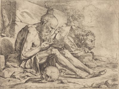 Olvasó Szent Jeromos alkotó: Jusepe de Ribera