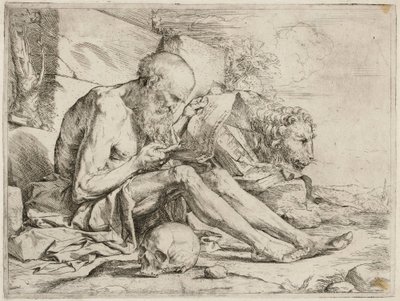 Olvasó Szent Jeromos alkotó: Jusepe de Ribera