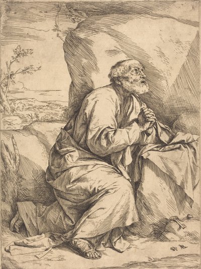 Szent Péter bűnbánata alkotó: Jusepe de Ribera