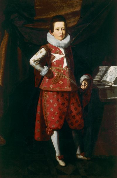 Giovan Carlo deMedici portréja tíz évesen alkotó: Justus Sustermans