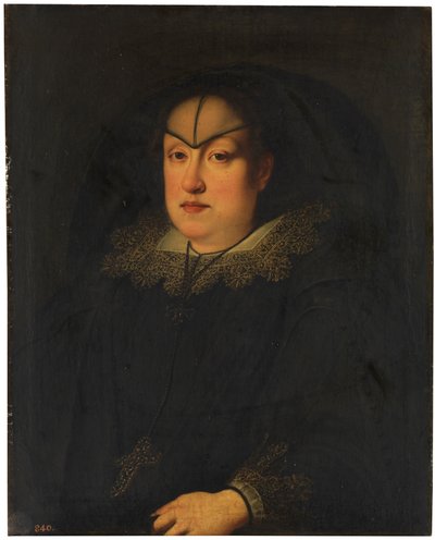 Spanyolul: María Magdalena de Austria-Estiria, gran duquesa de Toscana Mária Maddalena osztrák özvegyasszony portréja. alkotó: Justus Sustermans